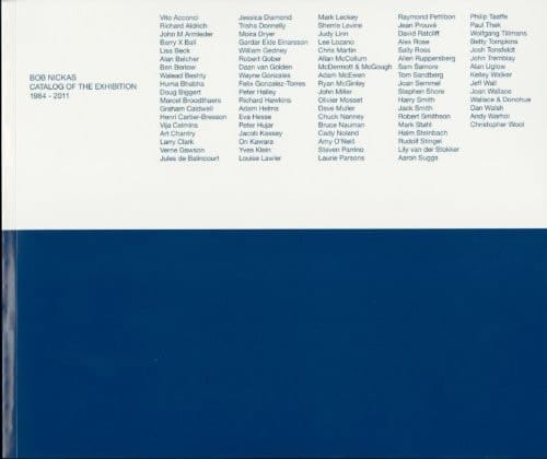 Catalog of the Exhibition, 1984-2011