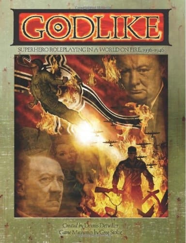 Godlike Superhero Roleplaying in a World on Fire, 1936-1946