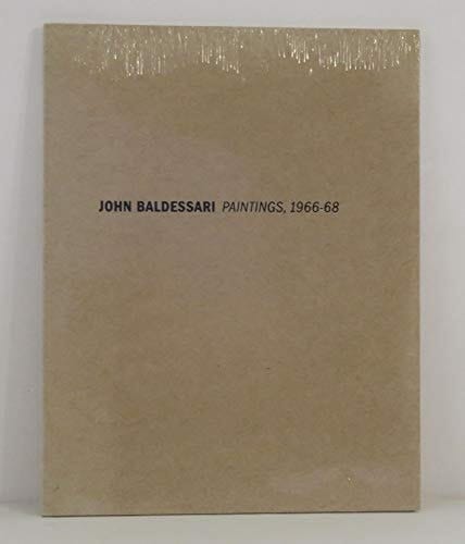 John Baldessari Paintings, 1966-68