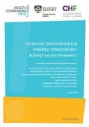 Consumer-Pharmaceutical Industry Relationships: Building Trust and Transparency