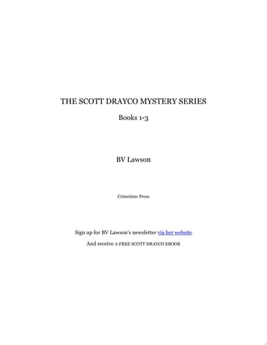 The Scott Drayco Series: Books 1-3
