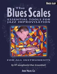 The Blues Scales - bass clef version