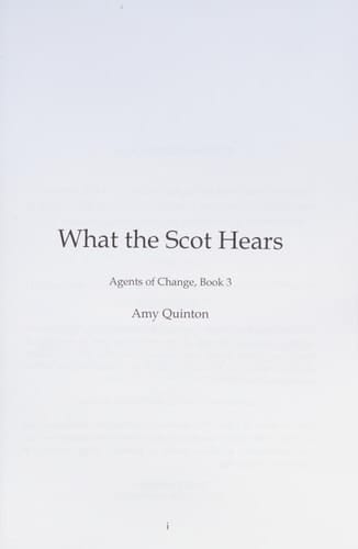 What the Scot Hears