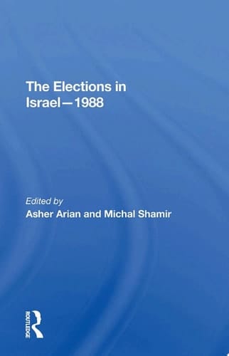The Elections In Israel--1988