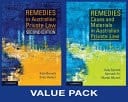 REMEDIES IN AUSTRALIAN PRIVATE LAW VALUE PACK 2ed Textbook and 1ed Cases