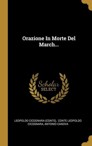 Orazione In Morte Del March...