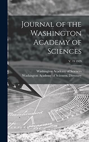 Journal of the Washington Academy of Sciences; V. 19 1929