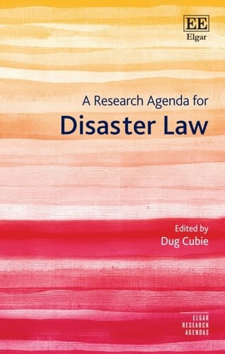 A Research Agenda for Disaster Law