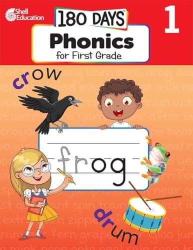 180 Days: Phonics for First Grade Practice, Assess, Diagnose