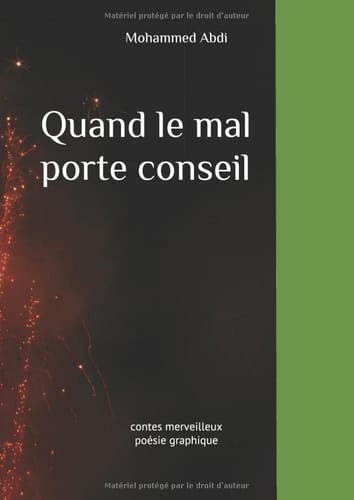 Quand le Mal Porte Conseil Contes Merveilleux Poésie Graphique