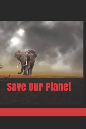 Save Our Planet Earth Day Gift Notebook Blank Lined Journal