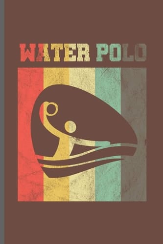 Water Polo Water Polo Sports Notebooks Gift (6x9) Dot Grid Notebook to Write in
