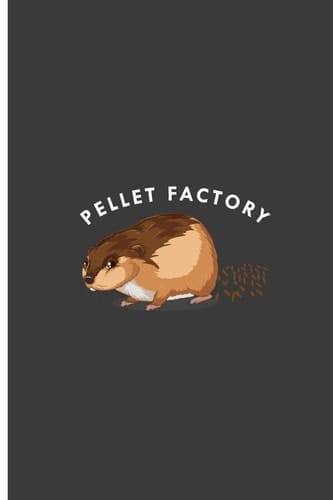 Pellet Factory Hamster Perfect Dot Grid Notebook/Journal (6x9)