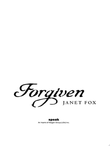 Forgiven
