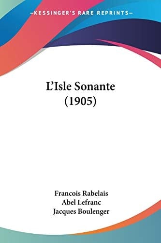 L'Isle Sonante (1905)
