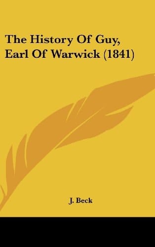 The History of Guy, Earl of Warwick