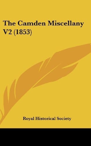 The Camden Miscellany V2 (1853)