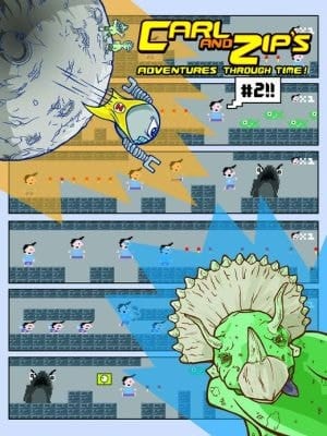 Carl And Zip's Adventures Through Time! #2 (nook Comics With Zoom View)