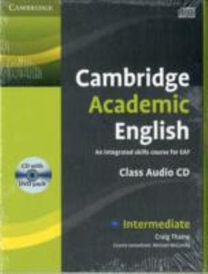 Cambridge Academic English B1 Intermediate Class Audio Cd Dvd An Integrated Skills Course For Eap