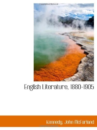 English Literature, 1880-1905