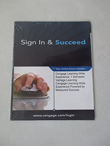 Cengage Learning Write Experience 1 Semester