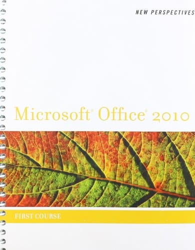 Bundle: New Perspectives on Microsoft Office 2010, First Course + SAM 2010 Assessment, Training, and Projects v2.0 Printed Access Card + Microsoft Office 2010 180-day Subscription