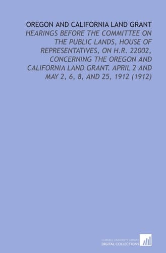 Oregon and California Land Grant