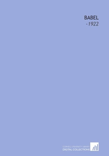 Babel: -1922
