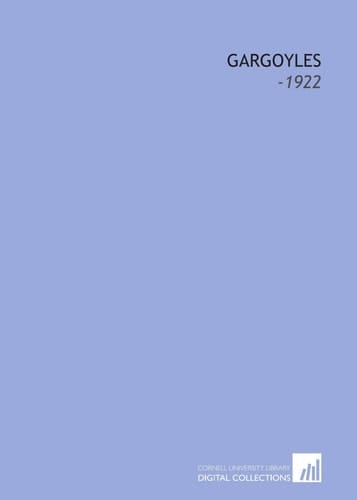 Gargoyles: -1922