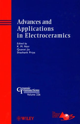 Advances and Applications in Electroceramics