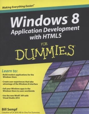 Windows 8 Application Development With Html5 For Dummies