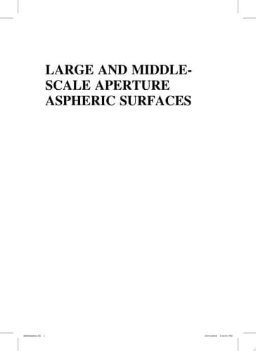 Large and Middle-scale Aperture Aspheric Surfaces Lapping, Polishing and Measurement