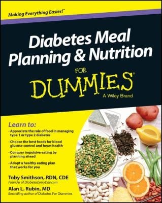 Diabetes Meal Planning Nutrition For Dummies