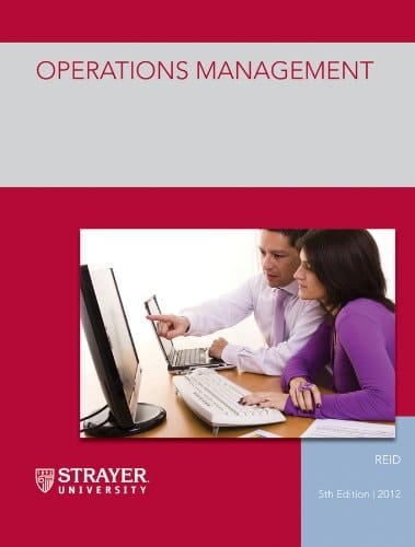 Operations Management Strayer University 5th Edition 2012