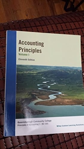 Accounting Principles Volume I
