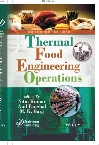 Thermal Food Engineering Operations