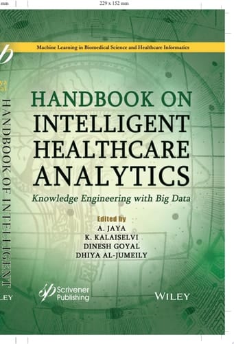 Handbook on Intelligent Healthcare Analytics