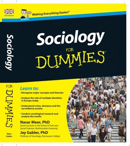 Sociology For Dummies, UK Edition