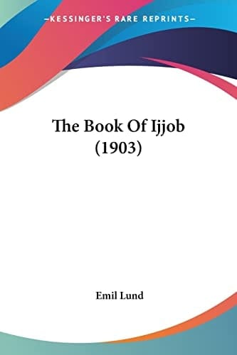The Book Of Ijjob (1903)
