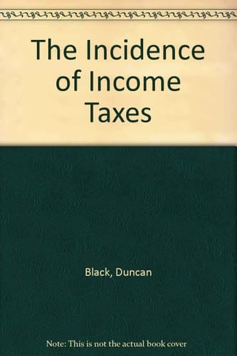 Incidence of Income Taxes