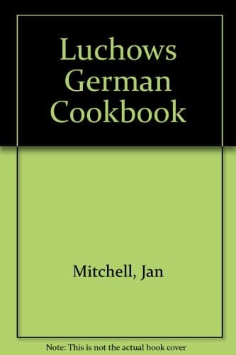 Luchows German Cookbook