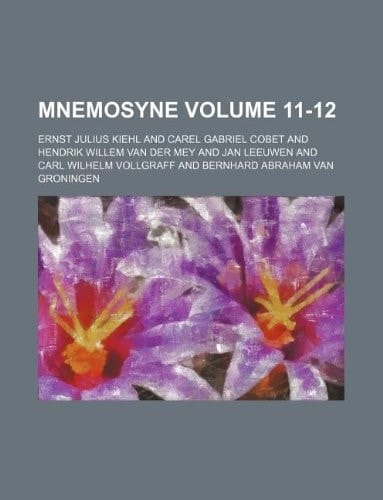 Mnemosyne Volume 11-12