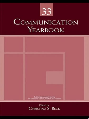 Communication Yearbook 33