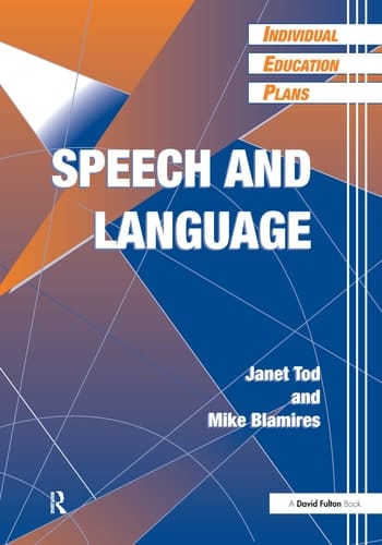 Individual Education Plans (IEPs) Speech and Language