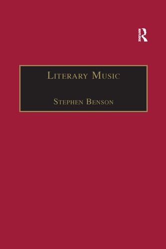 Literary Music Writing Music in Contemporary Fiction