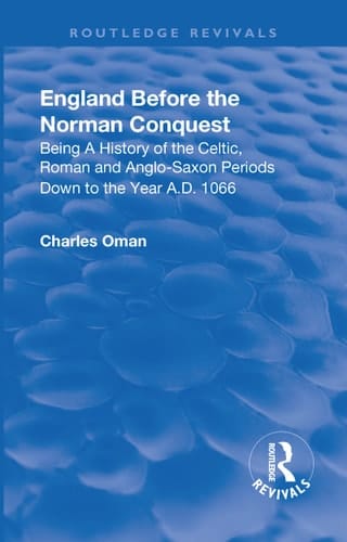 Revival England Before the Norman Conquest (1910)