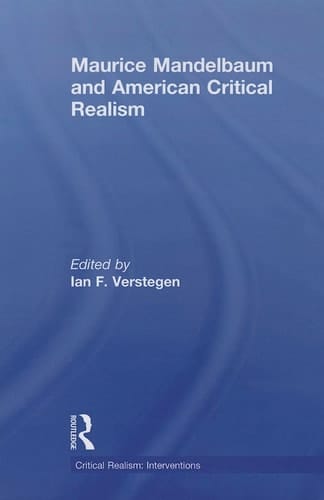 Maurice Mandelbaum and American Critical Realism