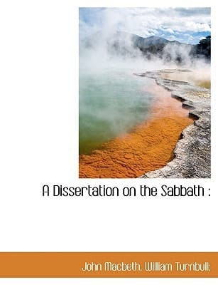 A Dissertation on the Sabbath