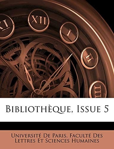Bibliothèque, Issue 5 (French Edition)