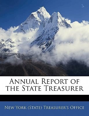 Annual Report of the State Treasurer